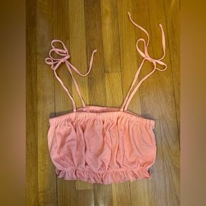Light Pink Crop Top
